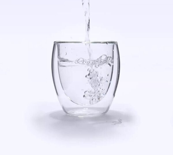 TYGLASS Termopohár s dvojitým sklom 250ml - clean číry