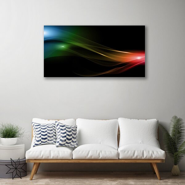 Obraz na plátne Abstrakcia umenie 100x50 cm