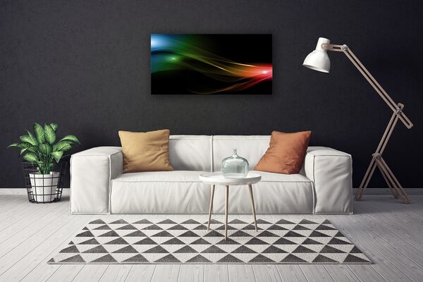 Obraz na plátne Abstrakcia umenie 100x50 cm