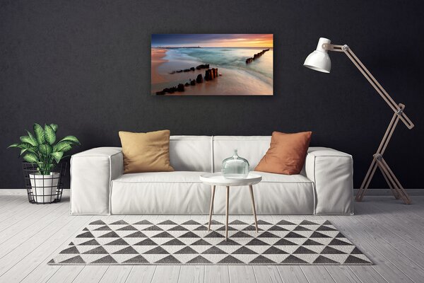 Obraz na plátne Oceán pláž príroda 100x50 cm