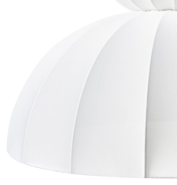 Závesná lampa biela umelý hodváb na strop moderný štýl obývacia izba jedáleň spálňa