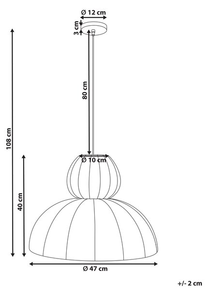 Závesná lampa biela umelý hodváb na strop moderný štýl obývacia izba jedáleň spálňa