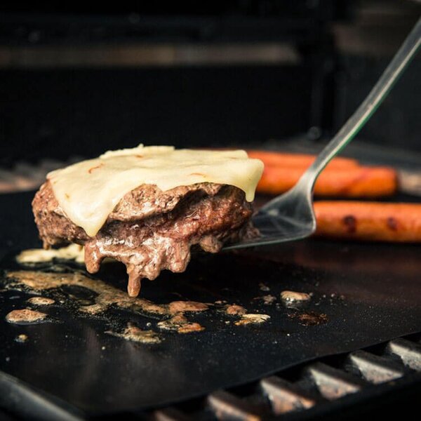 BBQ Grill Mat - teflová podložka na grill 30x40cm - 2 balenie