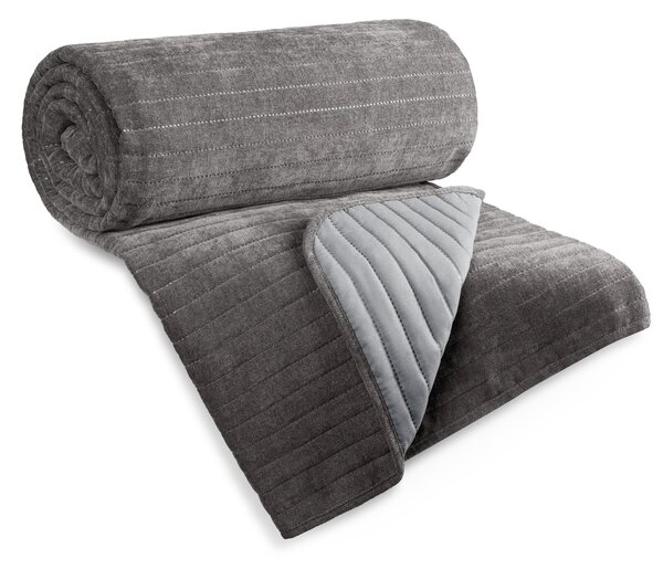 PREHOZ NA POSTEĽ GLORI 170X210 CM SIVÝ