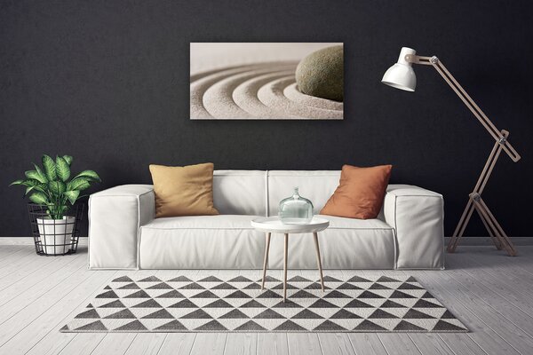 Obraz Canvas Kameň piesok umenie 100x50 cm