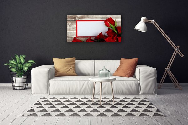 Obraz Canvas Ruže kvety rastlina 100x50 cm