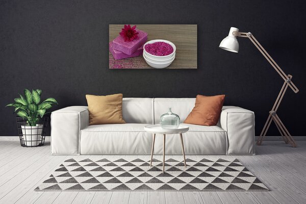 Obraz Canvas Piesok mydlo umenie 100x50 cm