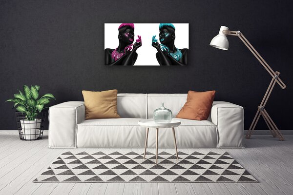 Obraz Canvas Postavy umenie 100x50 cm