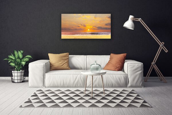 Obraz Canvas More pláž slnko krajina 100x50 cm