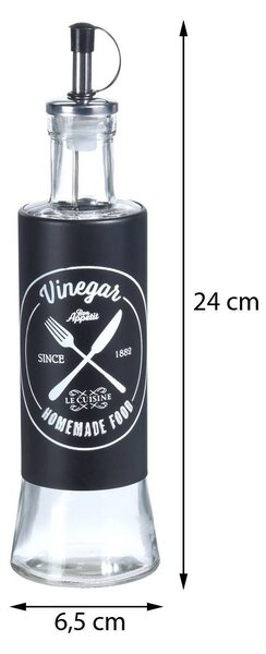 Sklenená fľaša na olej/ocot Morgan 300 ml sada 2ks