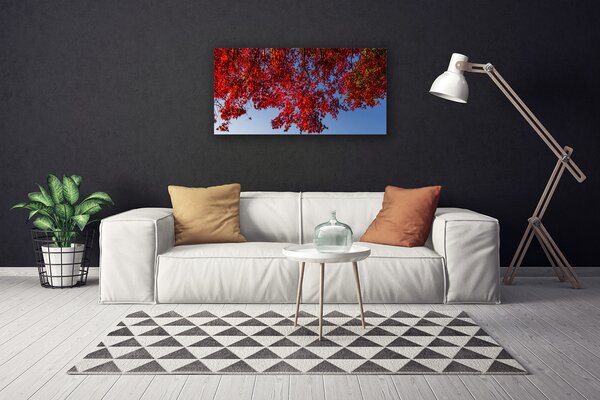 Obraz Canvas Strom listy vetvy príroda 100x50 cm