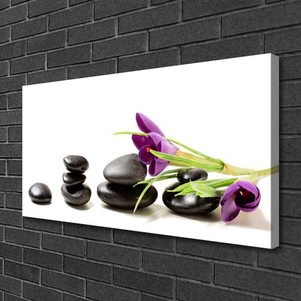 Obraz Canvas Kvet kamene umenie 100x50 cm