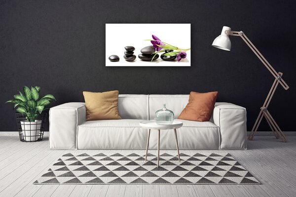 Obraz Canvas Kvet kamene umenie 100x50 cm