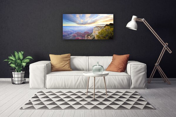 Obraz Canvas More hory príroda 100x50 cm