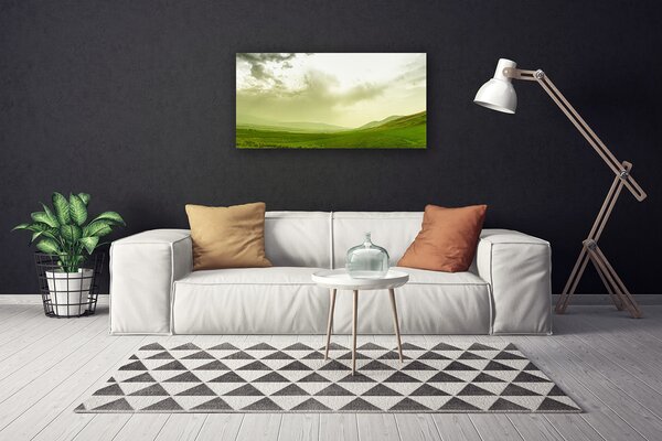Obraz Canvas Lúka príroda zelený výhľad 100x50 cm