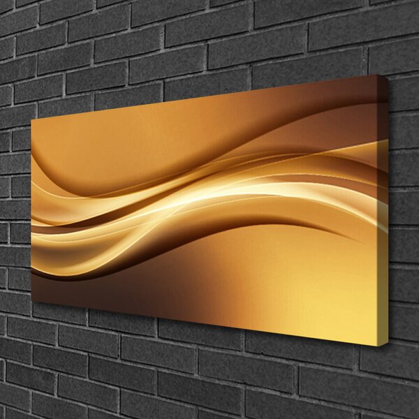 Obraz Canvas Abstrakcia vlny art umenie 100x50 cm