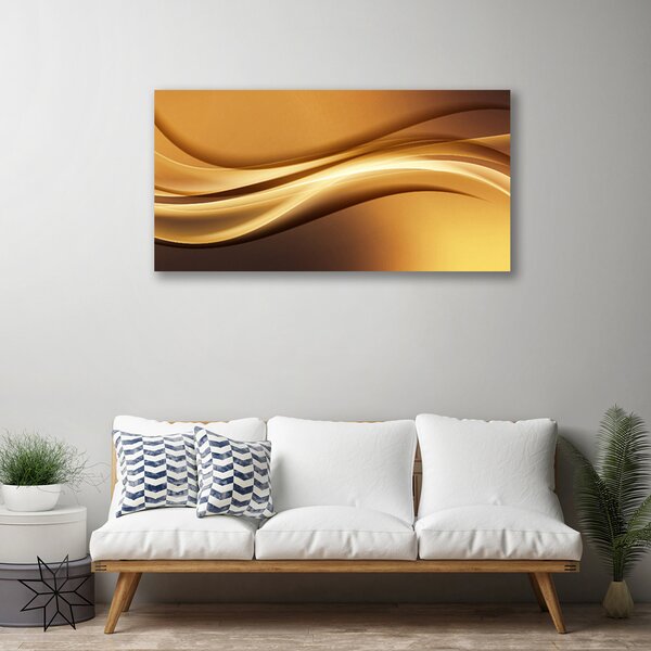 Obraz Canvas Abstrakcia vlny art umenie 100x50 cm