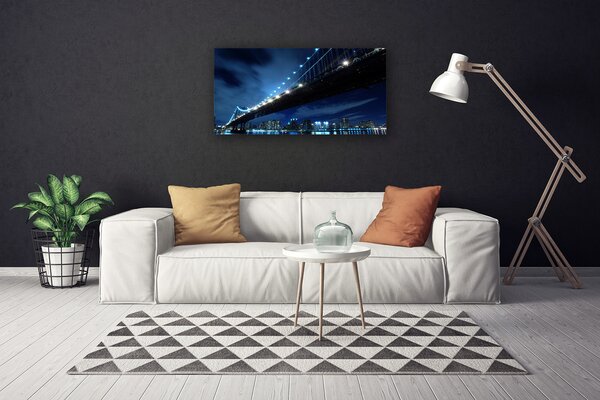 Obraz Canvas Most mesto architektúra 100x50 cm