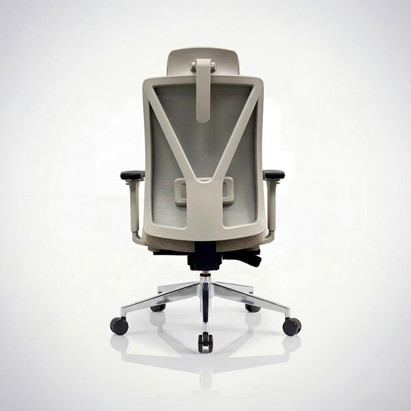 Ergonomická kancelárska stolička svetlobéžová VECTOR