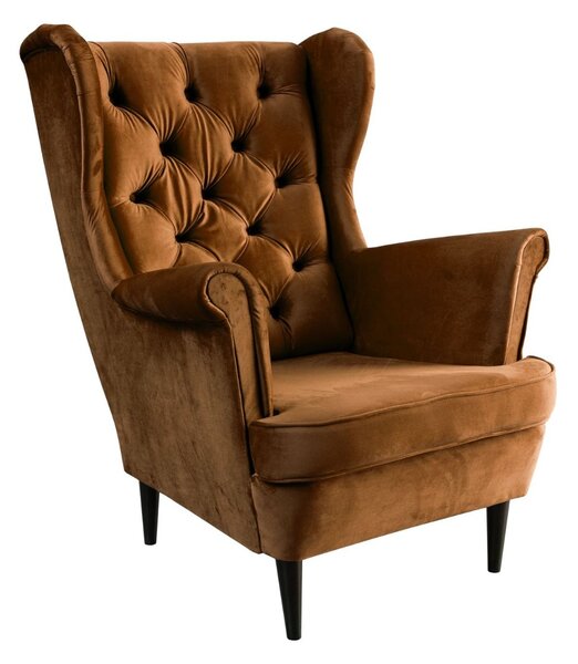 KRESLO UŠIAK BRUNO 2 CHESTERFIELD ROYAL VELVET 194