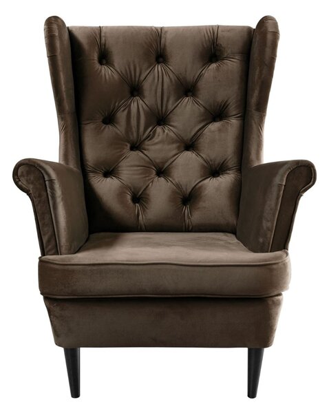 KRESLO UŠIAK BRUNO 2 CHESTERFIELD ROYAL VELVET 196