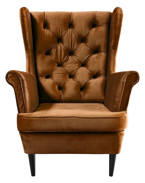 KRESLO UŠIAK BRUNO 2 CHESTERFIELD ROYAL VELVET 194