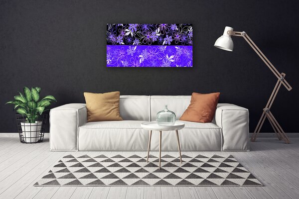 Obraz Canvas Abstrakcia vzory kvety art 100x50 cm