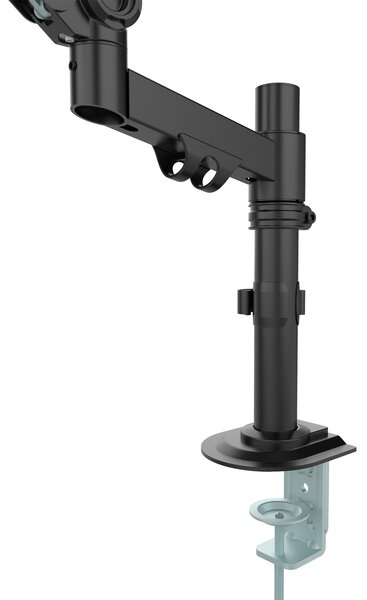 Stolový držiak na 1 monitor s plynovou pružinou, zväčšený zdvih, 17–32"
