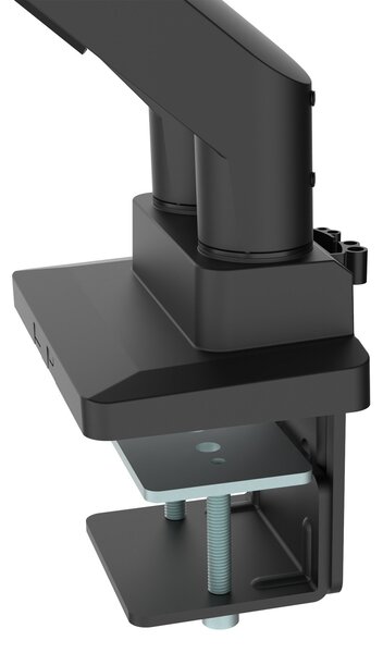 Stolový držiak na 2 ultrawide monitory s plynovou pružinou, až 49", až 15 kg
