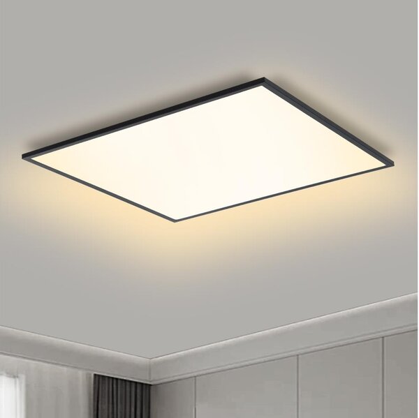 Brilagi - LED Stropné svietidlo SLIMFRAME LED/58W/230V 60x60 cm čierna