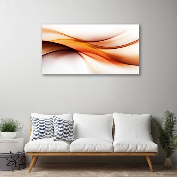 Obraz Canvas Abstrakcie umenie vlny 100x50 cm