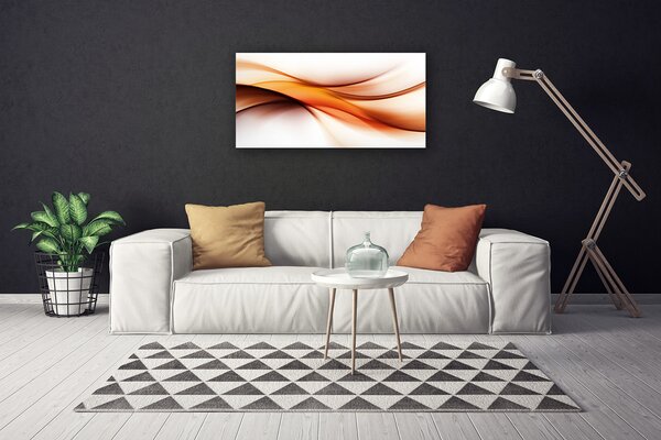 Obraz Canvas Abstrakcie umenie vlny 100x50 cm
