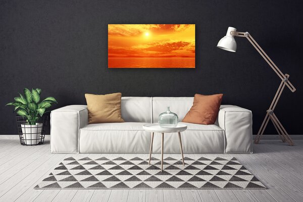 Obraz Canvas Slnko more príroda 100x50 cm