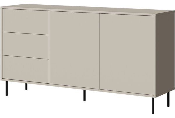 MEBLINE Komoda MELIS 150 2D3S kašmír