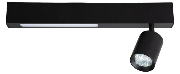 Stropné svietidlo Magnet, 1x čierne kovové tienidlo + 1x LED 5W, b