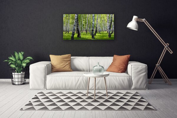 Obraz na plátne Les príroda 100x50 cm