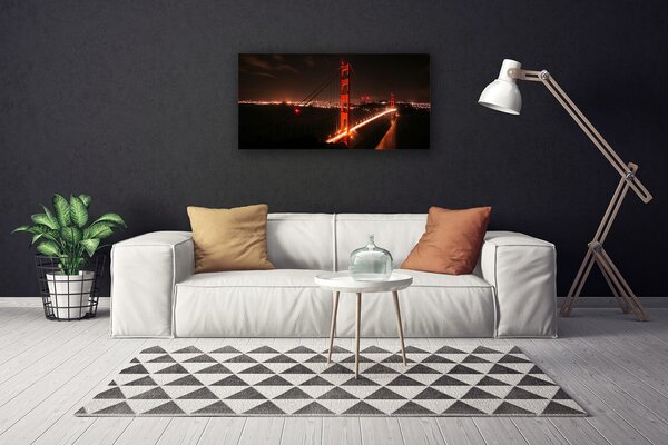 Obraz na plátne Most architektúra 100x50 cm
