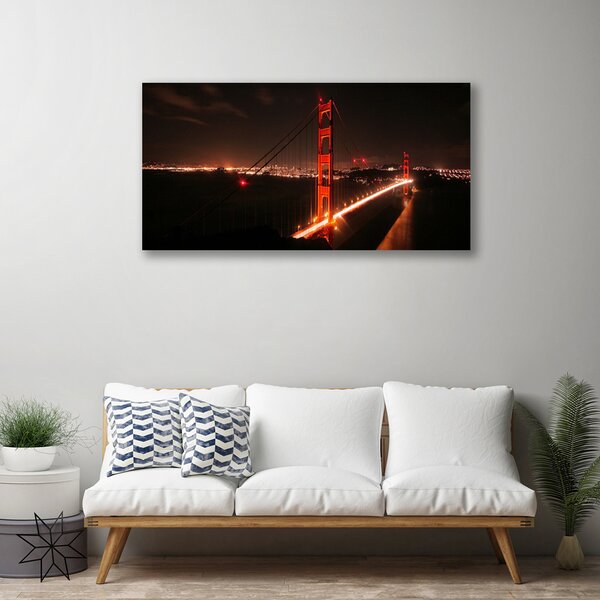 Obraz na plátne Most architektúra 100x50 cm