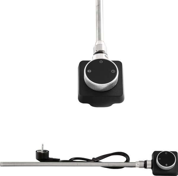Elektrický ohrievač Spin pre kúpeľňový radiátor Kalorifier 400W Black