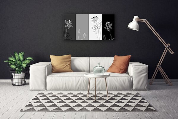 Obraz na plátne Abstrakcia umenie 100x50 cm