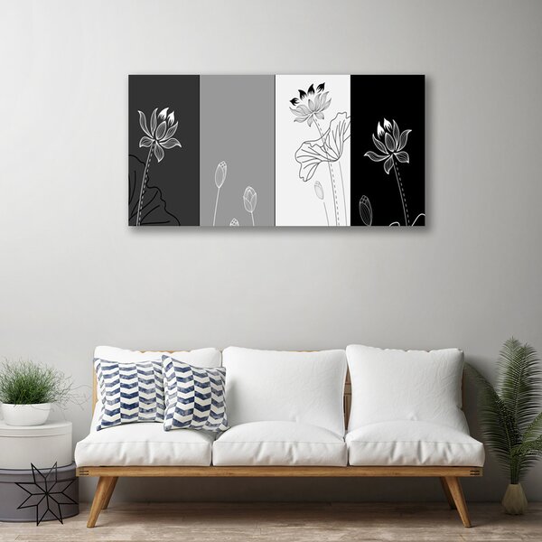 Obraz na plátne Abstrakcia umenie 100x50 cm