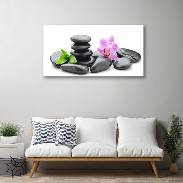 Obraz na plátne Kvet kamene umenie 100x50 cm