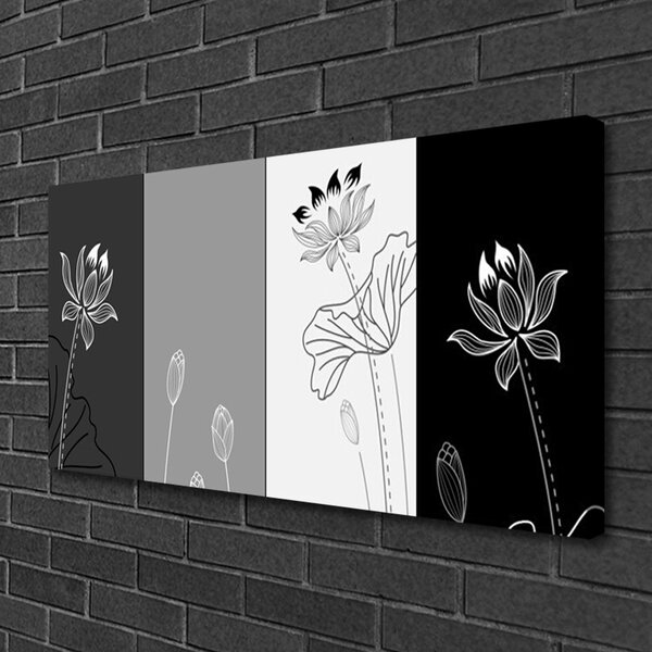 Obraz na plátne Abstrakcia umenie 100x50 cm