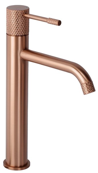 Umývadlový faucet Rea Venti Brush Copper vysoký