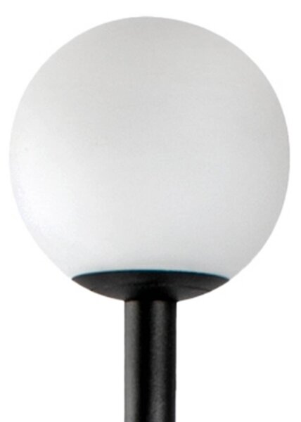 LED podstavcové svietidlo Cuca, čierne, nerezová oceľ, IP65, výška 50 cm, Čierna, kov, Moderný, Vonkajčie stĺpové osvetlenie