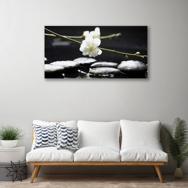 Obraz na plátne Kvet kamene umenie 100x50 cm