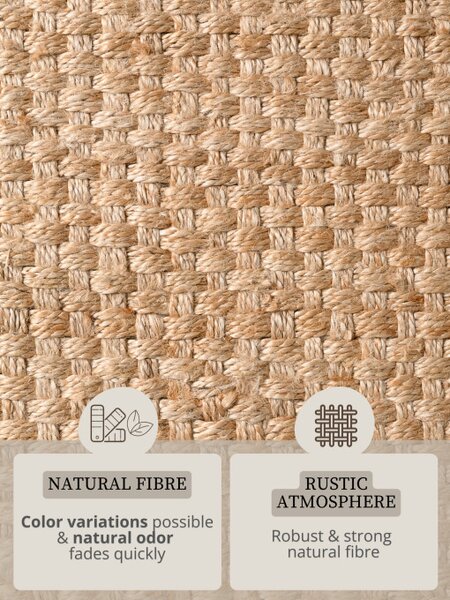 Koberec Hanse Home Handloom 1.0 FJORD prírodný / zlatý