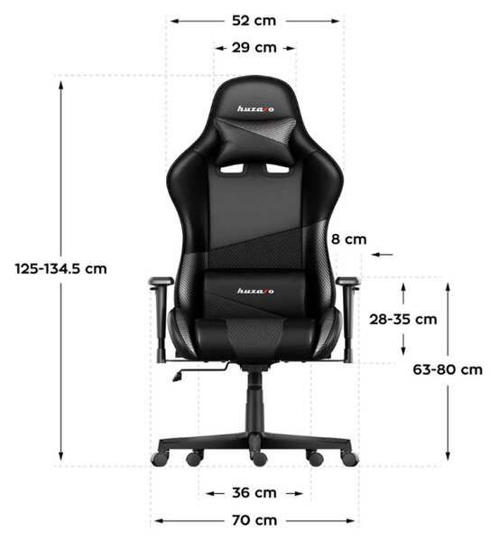Herná stolička Force 6.2 Carbon