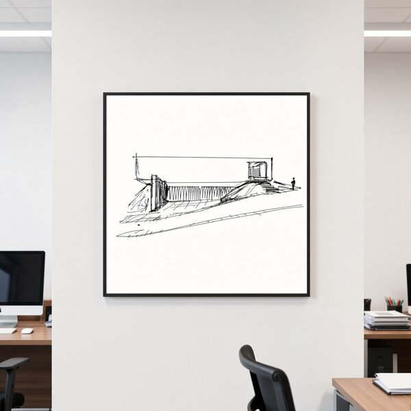 Biela magnetická popisná tabuľa PREMIUM v hliníkovom čiernom ráme 60x40 cm