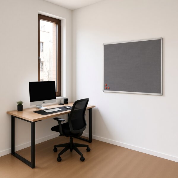 Magnetická tabuľa PINMAG 90x60 cm